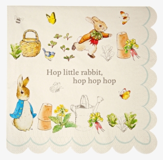 Peter Rabbit Napkins - Peter Rabbit Napkin #8430877