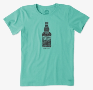 Women - Life Is Good Women's Crew T Shirt #8431018