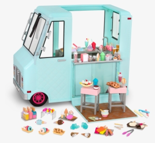 Sweet Stop Ice Cream Truck Blue - Sweet Stop Ice Cream Truck #8432141