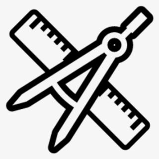 Engineering Png - Pencil Ruler Vector Icon #8432149