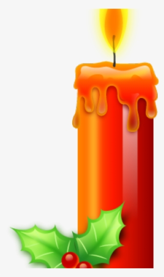 Christmas Candle Images - Light Candle Wax Png #8434318