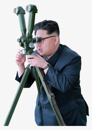 Kim Jong-un Looking Through Scope - Cant See My Penis #8434826