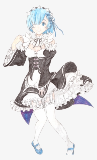 Rem Re Zero Color - Anime #8435974