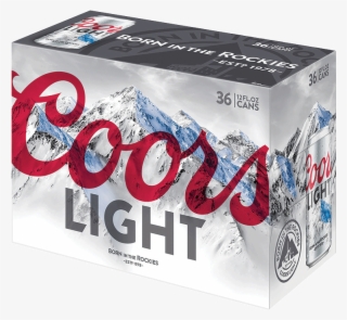 Coors Light 36 Pk - Box #8436483