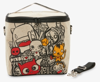 Black Pixopop Pishi & Friends Lunch Cooler Bag - Bag #8436682