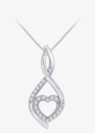 Diamond Heart Pendant - Pendant #8437615