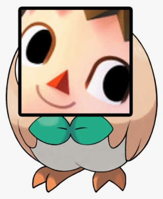 This Is What Happens When I Relate Rowlet And Villager - 神奇 寶貝 寵物 小 精靈 #8437744