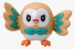 Moncolle Ex Rowlet Pokemon Sun Moon Emc-02 Takara Tomy - Pokemon Popplio #8438127