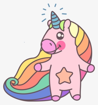 Cute Rainbow Unicorn - Cute Unicorn Outline #8438404 Cute Rainbow Unicorn - Cute Unicorn Outline #8438404