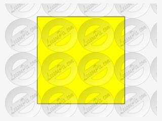 Yellow Square Cliparts - Circle #8438456