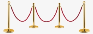 Demarcation, Gold, Red, Rope, Isolated, Barrier - Chain #8438463