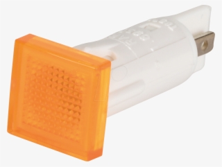 Indicator, 28 V, Bulb, 10 Mm, Square, Yellow Rafi - Plastic #8438762