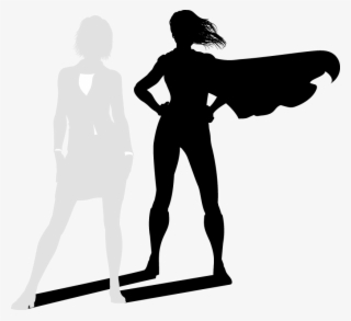 Super Biz Woman - Superhero Shadow #8439092