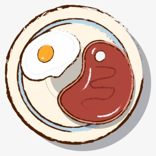 Steak Food Gourmet Eggs Png And Vector Image #8439142