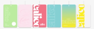 Calico-tags - Graphic Design #8439193