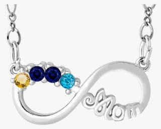 4 Stone Infinity - Pendant #8439706