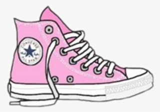 Png Transparent Stock Converse Allstar Pink Girl Cute - Converse Sticker #8439965
