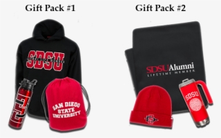 Sdsu Alumni Lifetime Member Gift Packs - Hoodie #8440744