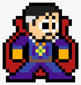 Doctor Strange - Pixel Art Iron Spider #8440782