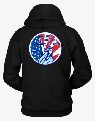 Lady Justice Flag You Have More Than You Know On Back - Erza Fairy Tail Hoodie #8440869