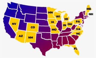Clickable - Zika Virus Florida Map 2018 #8441199