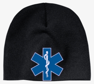 Star Of Life Blue Beanie - Star Of Life #8441435
