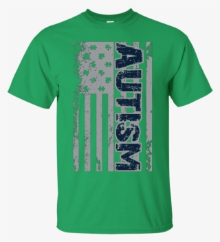 Autism Awareness American Flag Puzzle Piece Apparel - Active Shirt #8442032