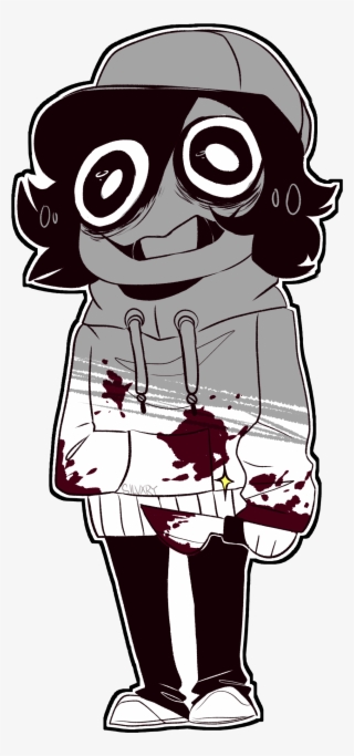 Jeff The Killer Sticker I Drew My Duuuuuuuuuuudes - Jeff The Killer Sticker #8444361