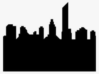 Skyline Clipart Silhouette - City Skyline Silhouette Png #8445391