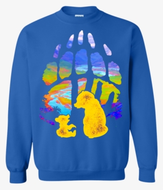 Disney Brother Bear Kenai Koda Paw Silhouette - Disney Brother Bear Shirt #8445754