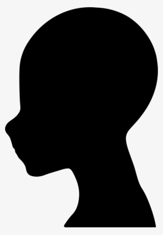 Silhouette Person Child Human Nose - Side Profile Face Vector #8446589