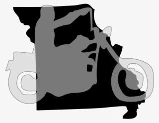 How To Title And Register A Motorcycle In Missouri - Missouri Map Silhouette #8446725