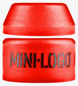 Mini Logo Bushing Set Hard 100a Red 2pcs - Mini Logo #8447095