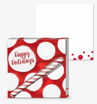 Red Bold Dot Matchbook Pad With Pen - Illustration #8450061