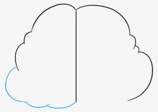 How To Draw Brain - Line Art #8450454