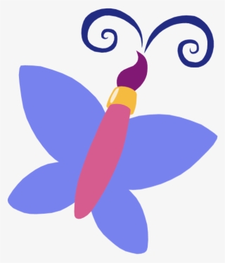 Paint Brush Clipart Cutie Mark - Mlp Cutie Marks Paint #8451223