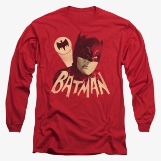 Dorkees - Com - Batman - The Bat Signal Long Sleeve - Long-sleeved T-shirt #8451272
