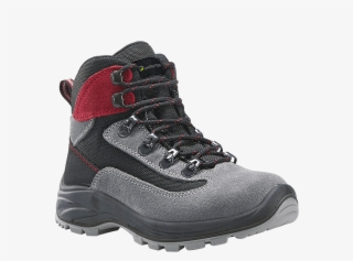 Scarpone Escursionismo Ragazzo Dublin Tex Grigio Rosso - Hiking Shoe #8451340