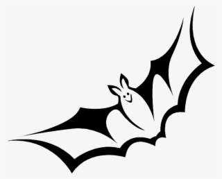 Free Png Download Bat Png Images Background Png Images - Black And White Bat #8451532