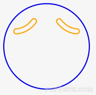 Now Draw Curved Lines Indicating Eyebrows - Horizon Observatory #8452105