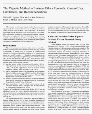 Pdf - Vignettes In Research Pdf #8452264