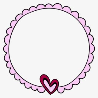 Heart Frame - Circle #8452680