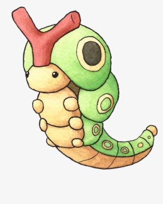 #010 Caterpie / #011 Metapod / #012 Butterfree - Cartoon #8452773