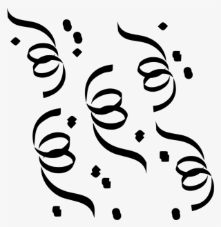 Download Png - Orange And Blue Confetti #8452875