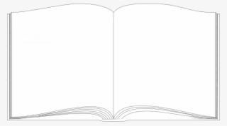 Free Png Download White Book Outline Png Images Background - Book #8453028