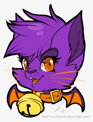 Headshot - Halloween Cat - Cartoon #8454824