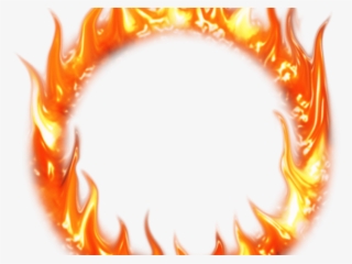 Drawn Ring Flame - Transparent Fire Ring Png #8454979