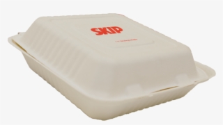 Large Biodegradable Delivery Clamshell 9”x9” [200 Pcs] - Plastic #8454984