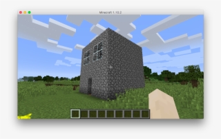 House With Windows And A Door - Grass #8455133