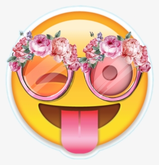 Pink Sunglasses Flowers #8455166